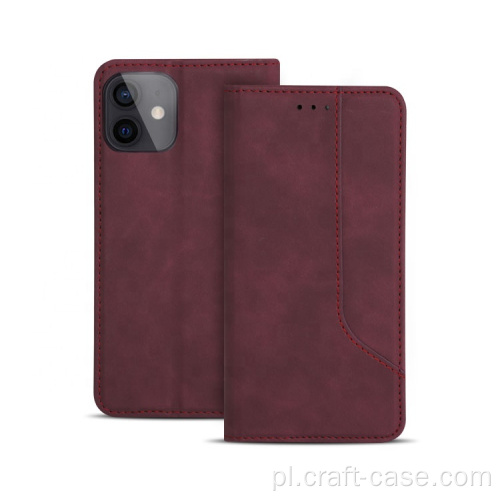 Luksusowe etui z podpórką Flip Wallet Case